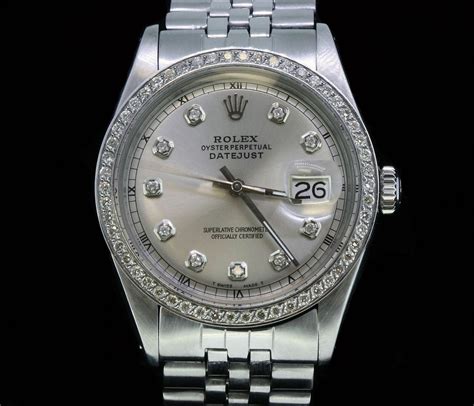 Rolex oyster steel bezel